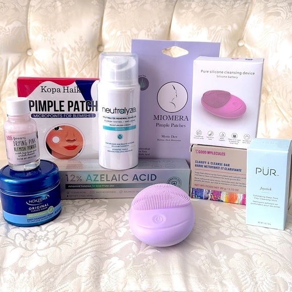 Brand New Acne Lot Silicone Facial Cleansing Device Pimple Patches Moisturizer - Picture 11 of 11